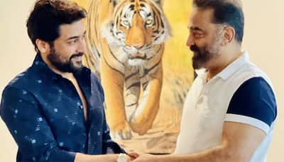 Kamal Haasan on gifting spree! After Lexus car to director, gives his own Rolex watch to Suriya for Vikram success