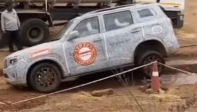 Mahindra Scorpio-N shows-off its off-roading capabilities in spy video- Watch