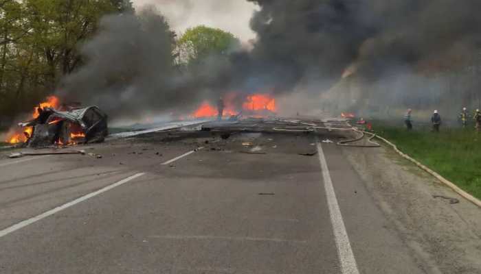 Plane crashes near Laohekou airport in China, pilot survives with minor injuries