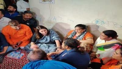 Shiv Sena MP Priyanka Chaturvedi visited Jammu-Kashmir and met families of Kashmiri pandits killed in targeted attacks