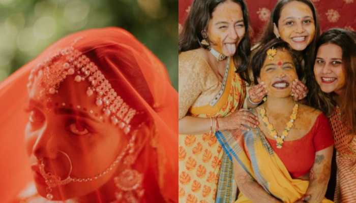 Gujarat woman marries herself— See pics from her mehendi, haldi ceremonies