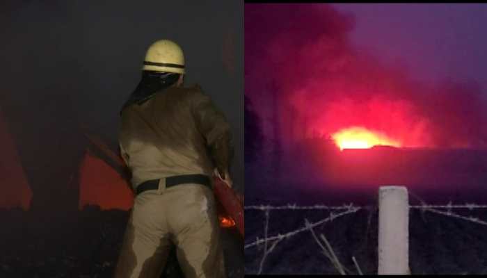 Delhi fire incident: Massive fire breaks out in crockery factory in Hamidpur, no casualty reported