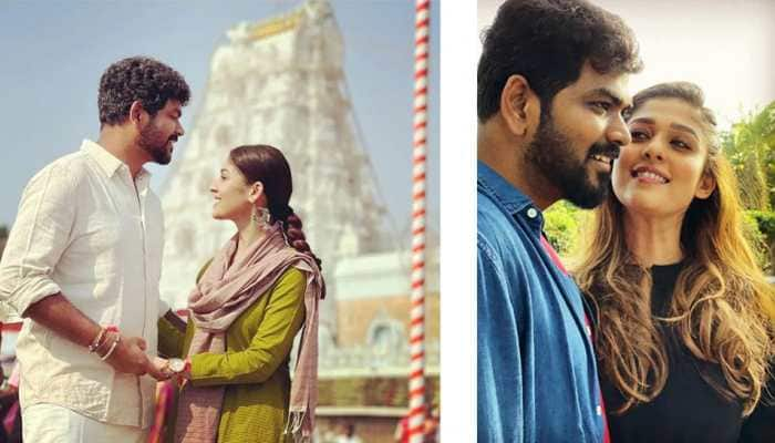 Newlyweds Nayanthara and Vignesh Shivan head to Tirupati temple a day after marriage ceremony!