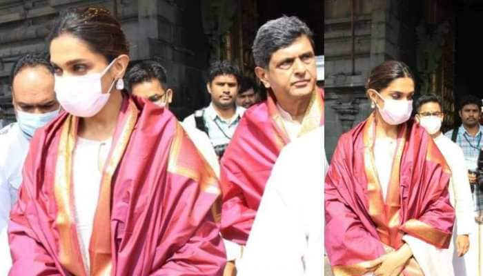 Deepika Padukone visits Tirupati with father Prakash Padukone on his birthday - In PICS!