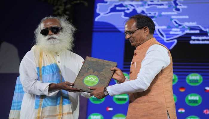 Will work with full sincerity to reach 3-6% organic content in soil in MP: Shivraj Singh Chouhan To Sadhguru