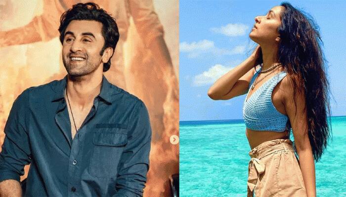 LEAKED: Ranbir Kapoor goes shirtless, Shraddha Kapoor dons bikini as they film steamy scene in water in Spain