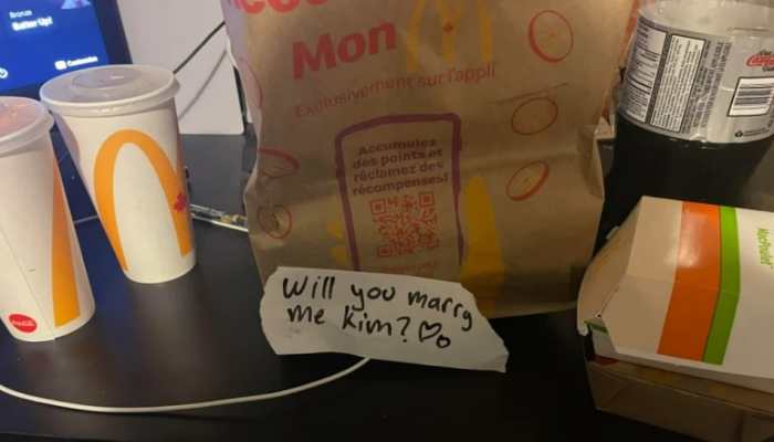 McDonald&#039;s-themed marriage proposal went wrong after order gets delivered to incorrect address