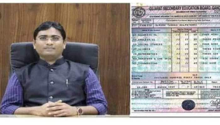 '35 marks in English, 36 in Maths': Class 10 marksheet of DM in Gujarat goes viral