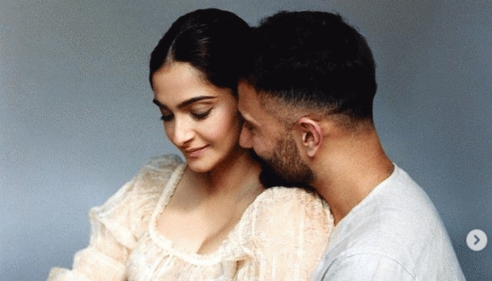 Sonam Kapoor, husband Anand Ahuja seal it with a kiss on Paris street, check out VIRAL pic