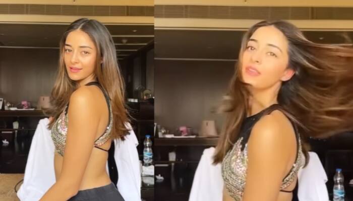 Ananya Panday makes 'every hair flip count', credits Manish Malhotra for the cool video: WATCH
