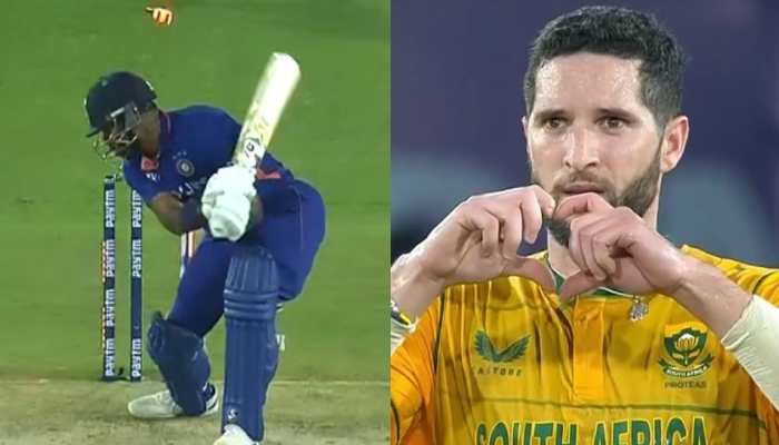 India vs SA 2nd T20: Wayne Parnell’s unique celebration after dismissing Hardik Pandya goes viral