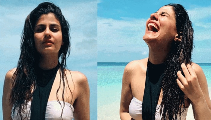 The Family Man actress Shreya Dhanwanthary sizzles on beach in bikini, fans scream &#039;someone stop her&#039; 