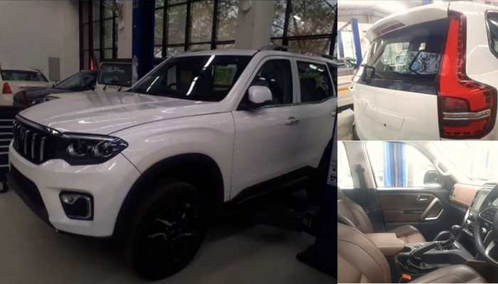 2022 Mahindra Scorpio-N spotted in new white colour scheme: Check images here