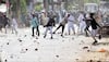 violence in prayagraj today