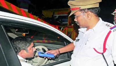 Over 450 drivers issued challans for drunk driving in Noida and Greater Noida