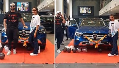 Couple Aly Goni, Jasmin Bhasin buys Mercedes-Benz GLC SUV worth Rs 62 lakh - Watch Video