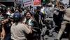 congress protest aicc delhi