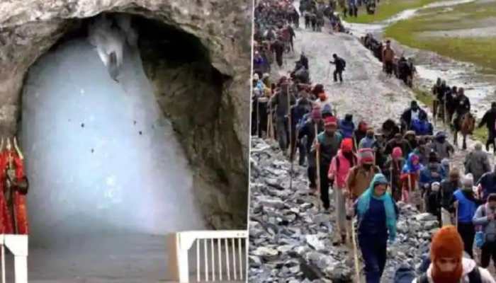 J&amp;K LG Manoj Sinha launches online portal for helicopter services to Amarnath cave