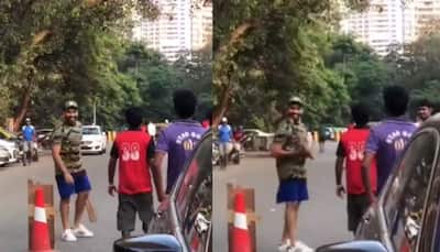 WATCH: India captain Rohit Sharma plays gully cricket with his fans ahead of England tour