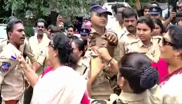 Renuka Chowdhury holds cop by collar, &#039;DARE-DEVIL&#039; act of Congress leader stirs BIG controversy