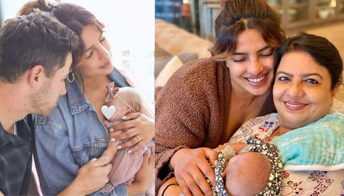 Priyanka Chopra shares glimpse of daughter Malti cradled in granny Madhu Chopra&#039;s arms!