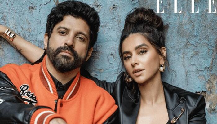 Farhan Akhtar, wife Shibani Dandekar hug, kiss underwater, fans call it 'era of romance': WATCH