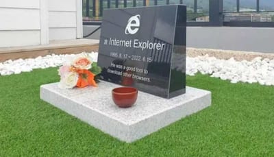 Internet Explorer fan erects tombstone in its memory, says THIS