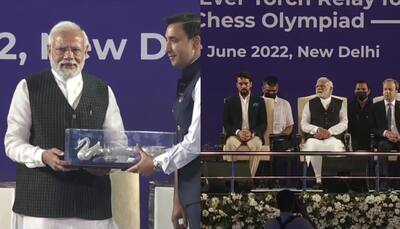 PM Modi launches historic torch relay for the 44th Chess Olympiad