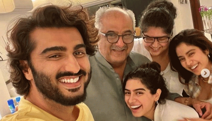 Father&#039;s Day 2022: Arjun Kapoor can&#039;t find a pic with dad Boney Kapoor, Khushi Kapoor calls herself &#039;the favourite child&#039;