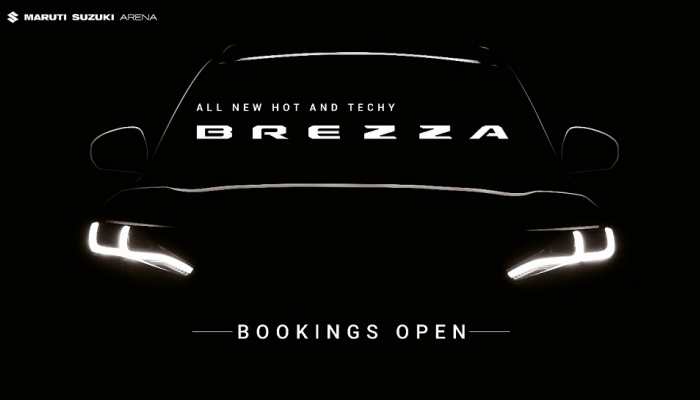 2022 Maruti Suzuki Brezza bookings open for Rs 11,000; launching on June 30