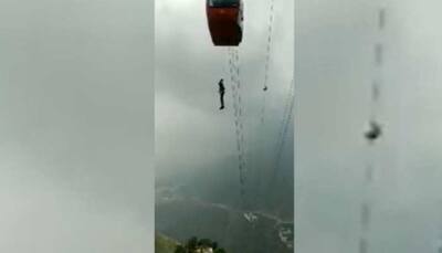 Himachal Pradesh: Tourists stranded mid-air on a ropeway in Parwanoo Timber Trail, second incident after Deoghar