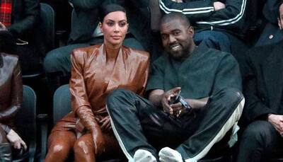 Kim, Kanye spotted together at daughter's basketball game
