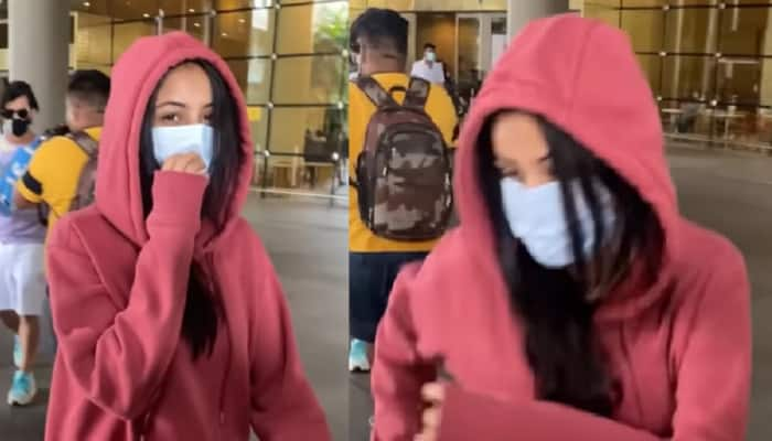 Shehnaaz Gill runs away from paps at Mumbai airport, fans love her goofy avatar: VIDEO