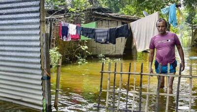 Assam Floods: Over 55 lakh affected, CM Himanta Biswa Sarma visits flood-hit areas
