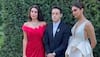 Deepika Padukone poses with Rami Malek in Spain, rocks an ivory frill gown - VIRAL PICS