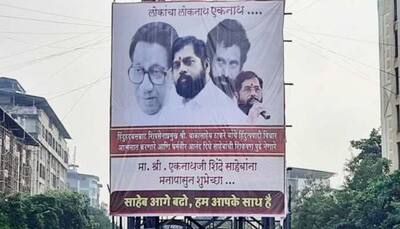 'Tera Ghamand to char din ka hai pagle...': DRAMATIC poster put up outside THIS Sena leader’s house amid Maharashtra crisis