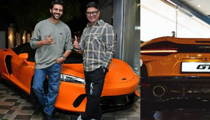 Kartik Aaryan gets India's 1st Rs 3.73 crore McLaren GT as gift from Bhushan Kumar over Bhool Bhulaiyaa 2 success