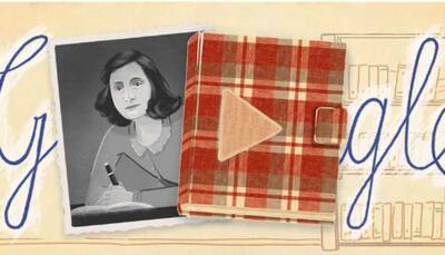 Google Doodle honours Jewish diarist and Holocaust victim Anne Frank with slideshow on her famous diary