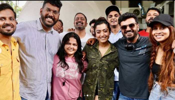 Rashmika Mandanna pens heartfelt message as she wraps shoot for &#039;Goodbye&#039;