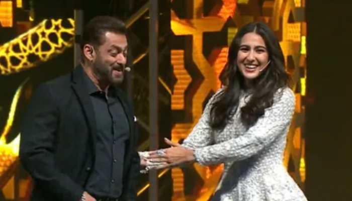 Sara Ali Khan calls Salman Khan ‘uncle' at IIFA, he jokes ‘Aapki picture gayi’-Watch!