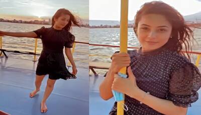 Shehnaaz Gill enjoys 'Riveting sunset' on yacht, fans are in love!
