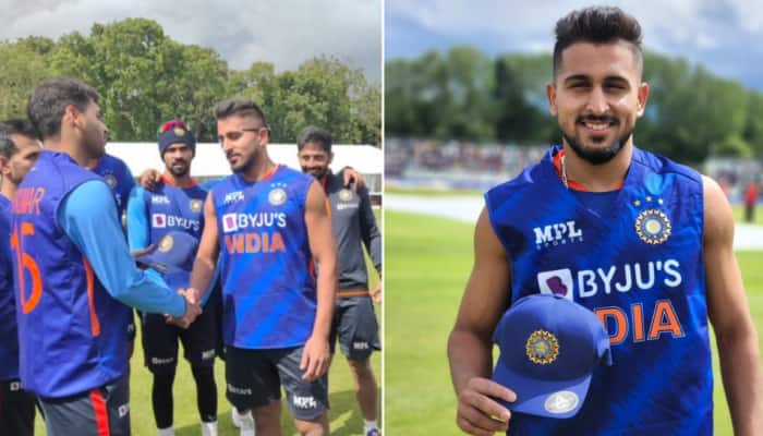 Umran Malik finally makes debut for India; Fans can&#039;t keep calm, check reactions HERE