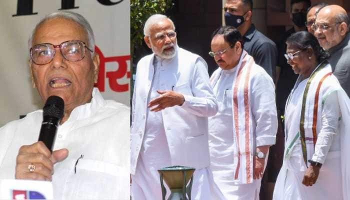 Presidential polls 2022: &#039;Elevation of one individual does not...&#039;, Yashwant Sinha on BJP nominating tribal leader Droupadi Murmu