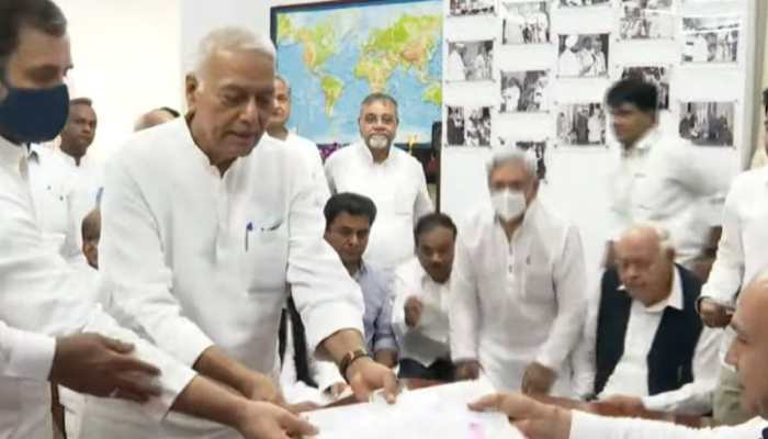 Presidential Polls 2022: Yashwant Sinha, Opposition's candidate, files his nomination papers