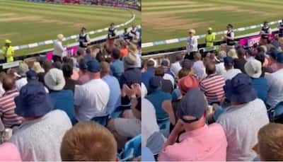 'Boris Johnson' chased by police during England vs New Zealand Test match at Headingley - Watch