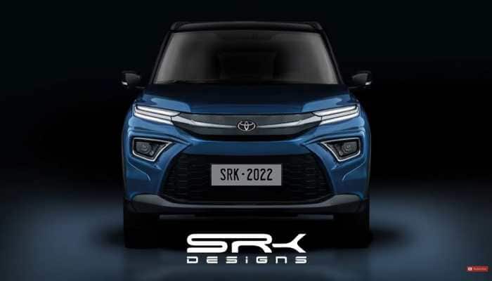 Toyota Urban Cruiser Hyryder hybrid SUV's front fascia revealed in rendering - Watch Video