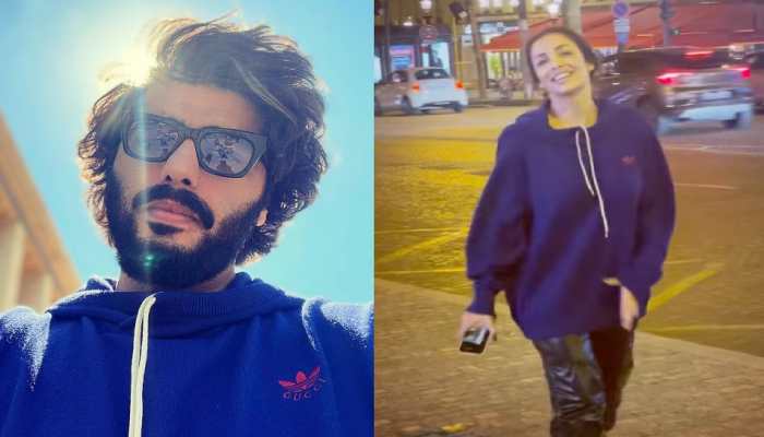 Malaika Arora steals beau Arjun Kapoor's jumper, WATCH adorable video