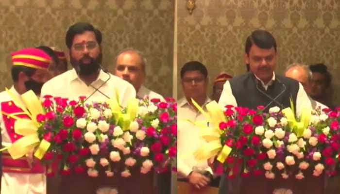 Eknath Shinde sworn in as new Maharashtra CM, Devendra Fadnavis his deputy