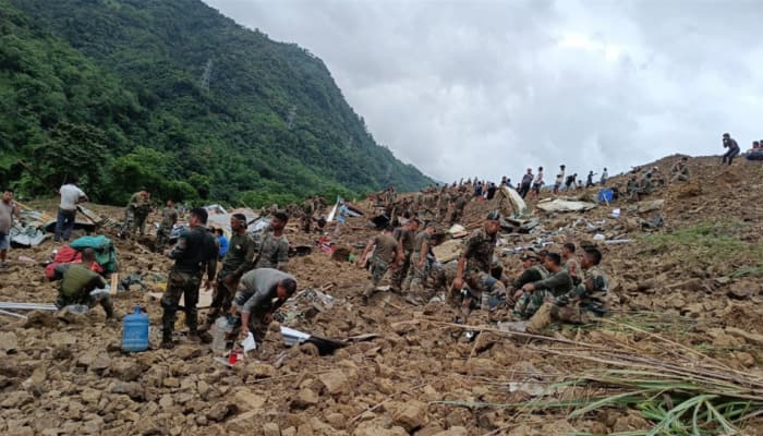 Manipur landslide: 14 dead, over 60 feared trapped as rescue ops continue