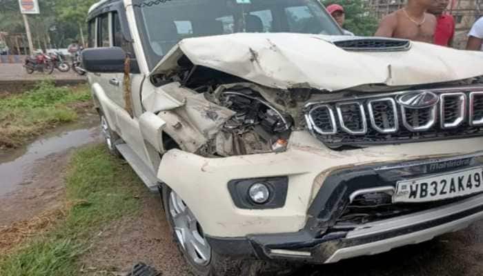 Rath Yatra 2022: NARROW escape for BJP MLA in Mamata Banerjee&#039;s Bengal after truck-car collision